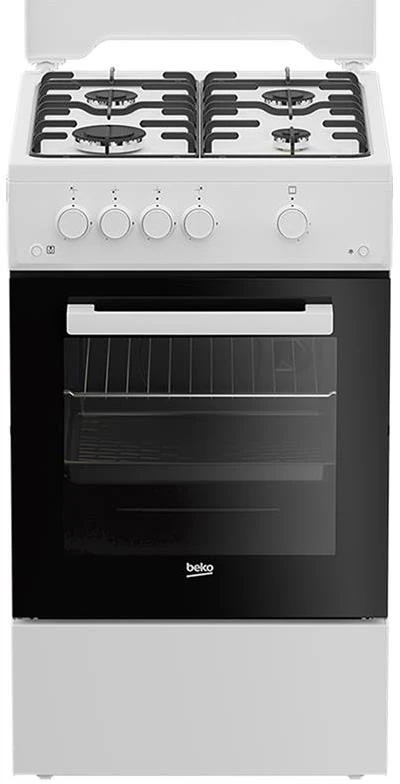 Dujinė viryklė su dujine orkaite BEKO FSG52020FW