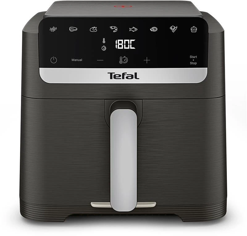 Gruzdintuvė Air fryer Tefal EY866HE1. Juoda, 2020 W. 7,5 l