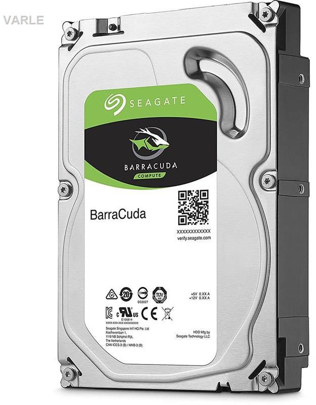 SEAGATE Desktop Barracuda 5400 4TB HDD 5400rpm SATA serial ATA 6Gb/s NCQ 256MB talpykla 8,9cm 3,5col. BLK