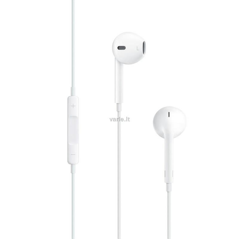 Ausinės Apple EarPods su 3.5 mm ausinių jungtimi MD827ZM