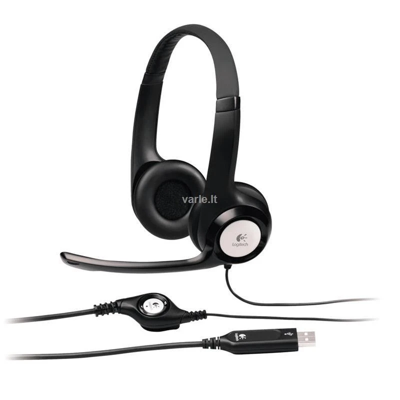 Universalios ausinės Logitech H390, su mikrofonu, USB jungtis