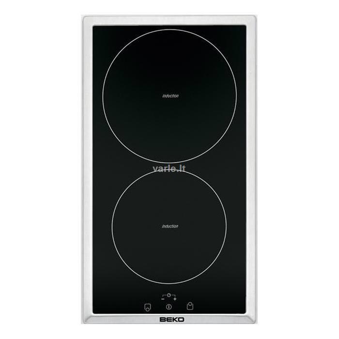 Kaitlentė BEKO HDMI32400DTX 30 cm DOMINO jutiklis INDUKCIJA Elektrinė su rėmeliu