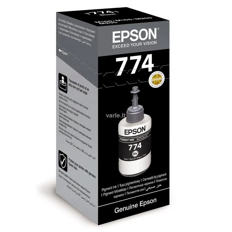EPSON T7741 pigmento juodo rašalo buteliukas 140ml