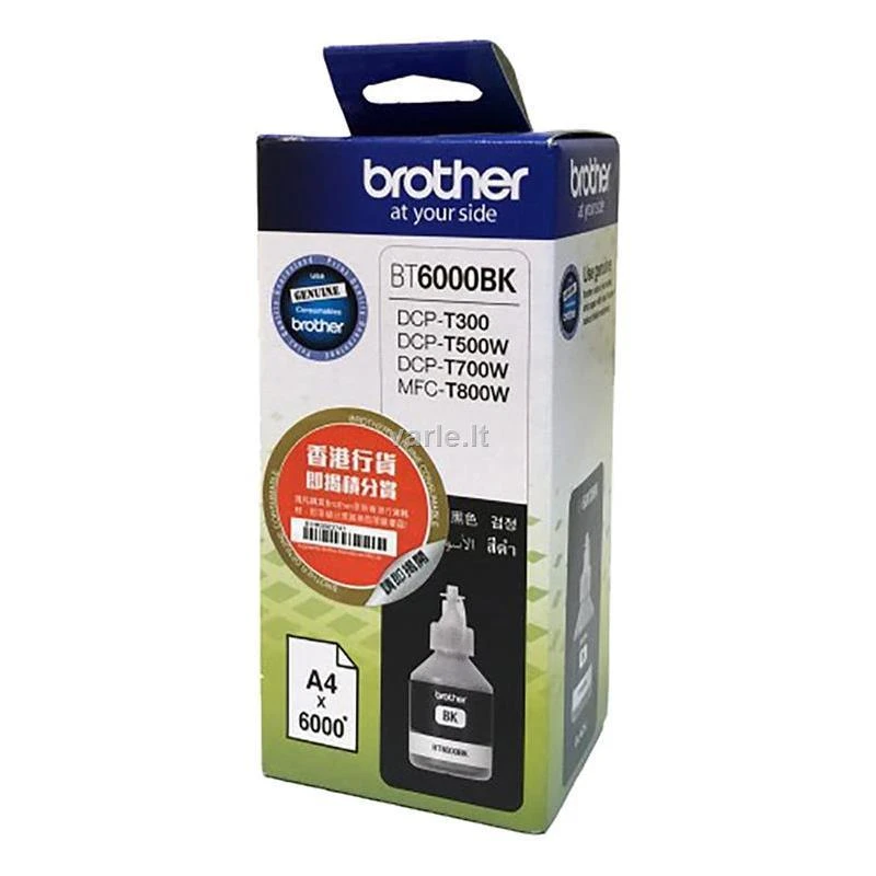 Brother BT6000BK | Ink Cartridge | Juodas