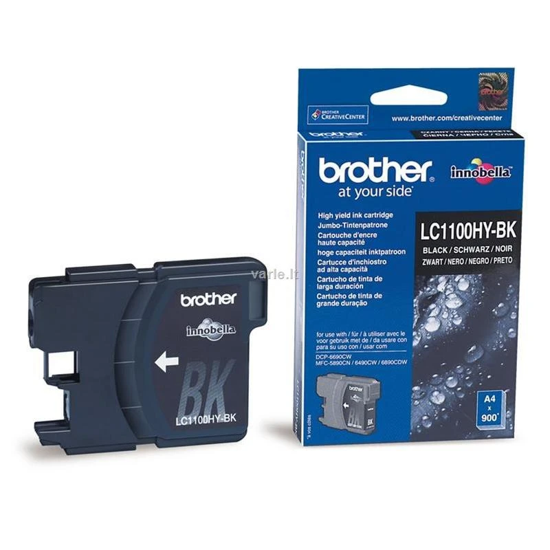 BROTHER LC-1100HYBK TONERIS HIGH BLK 900P