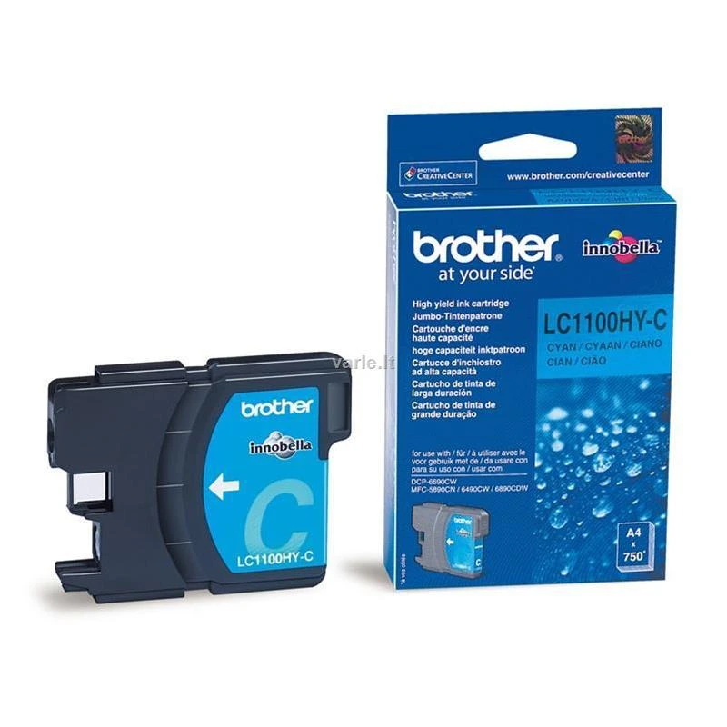Brother LC-1100HYC rašalo kasetė Originalus Žydras 1 vnt