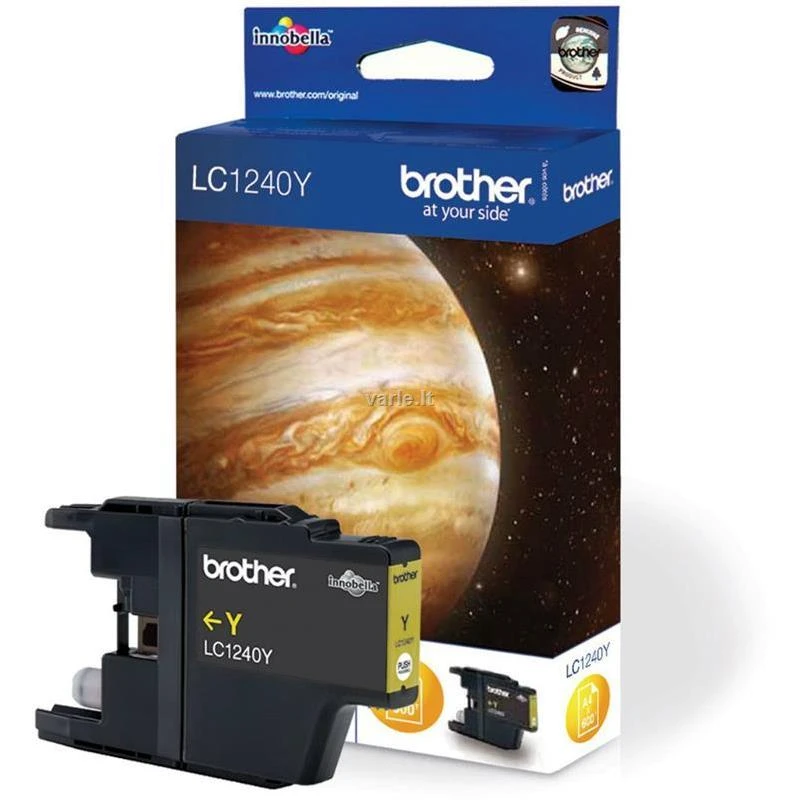 Brother Brolis LC-1240Y | Rašalo kasetė | Geltona