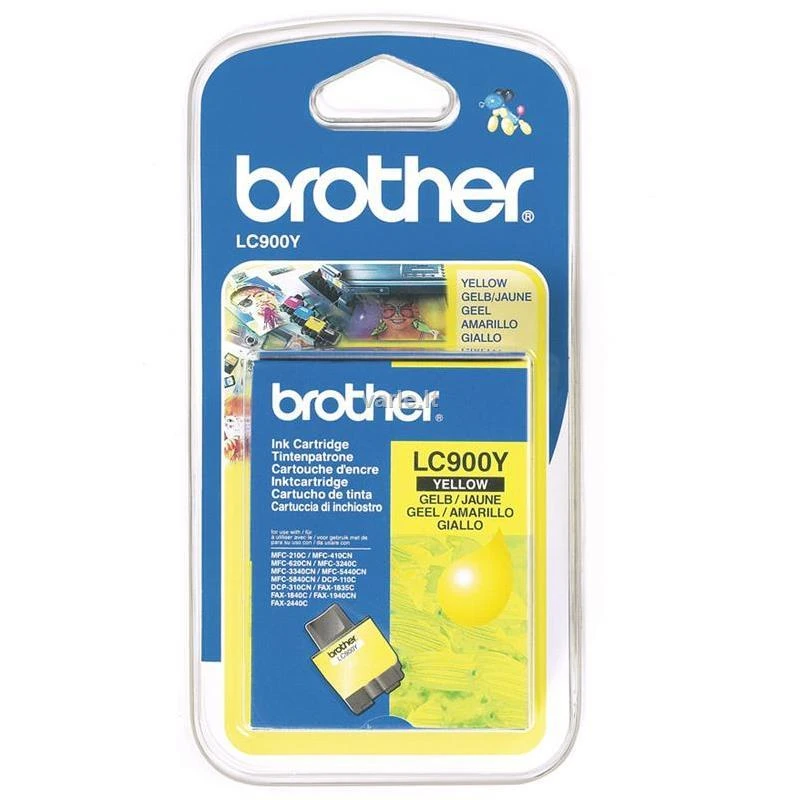 Brother LC900Y Originalus Geltona 1 vnt