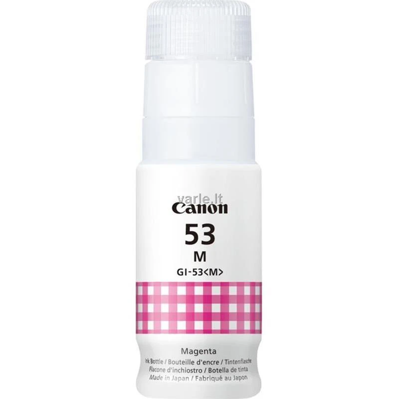 Canon GI-53M (4681C001) Rašalo papildymo buteliukas, Purpurinė