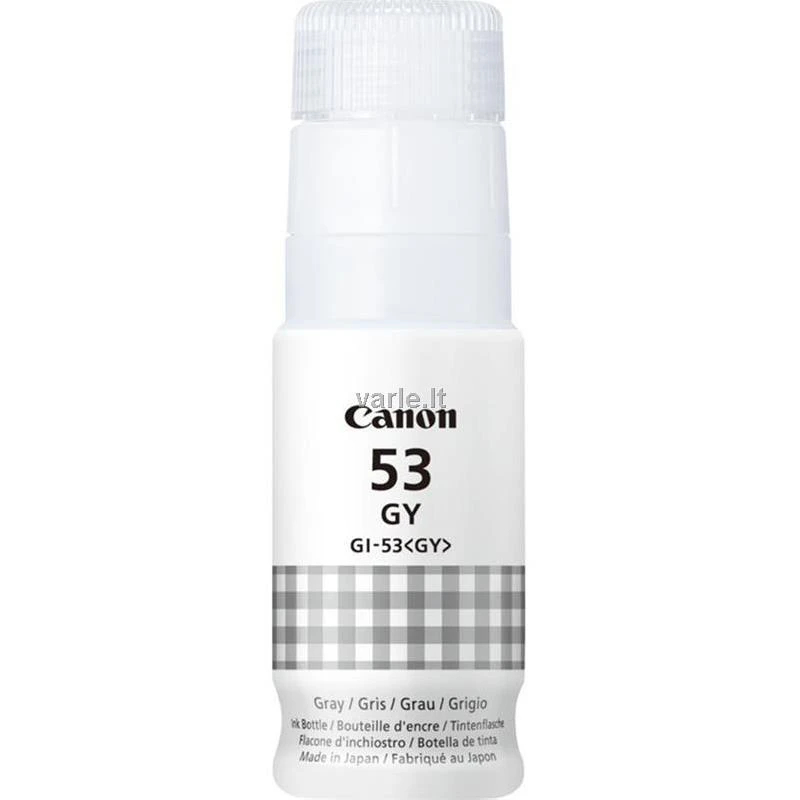 „Canon“ rašalo papildymas | GI-53GY | Rašalo kasetė | Pilkas