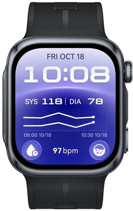 Išmanusis laikrodis Huawei | WATCH D3 | Smart watch | AMOLED | 1.92 inches | Juodas
