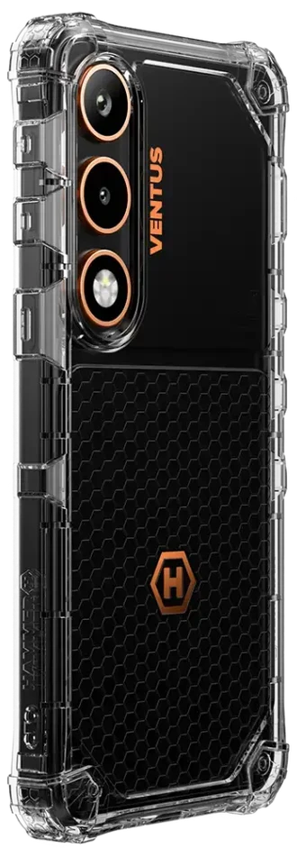 Išmanusis telefonas HAMMER VENTUS 5G 6,77" AMOLED 120 Hz, 8+256 GB, 108 MP, 5000 mAh, 5G, IP69, juodas