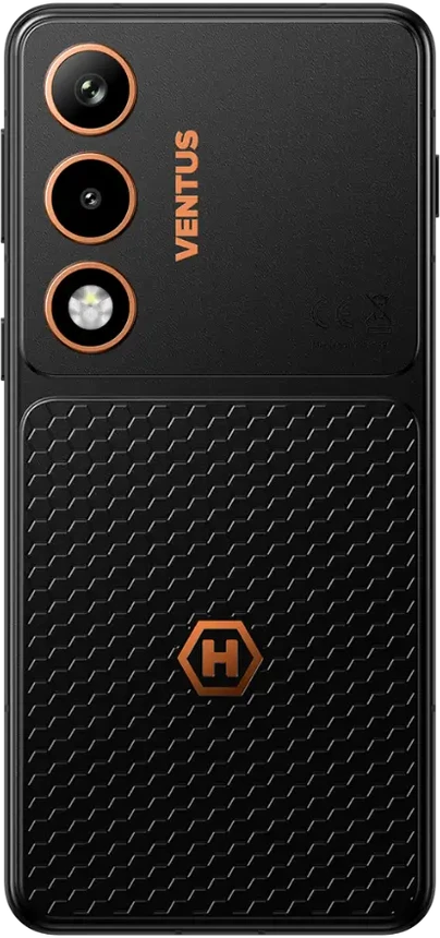 Išmanusis telefonas HAMMER VENTUS 5G 6,77" AMOLED 120 Hz, 8+256 GB, 108 MP, 5000 mAh, 5G, IP69, juodas