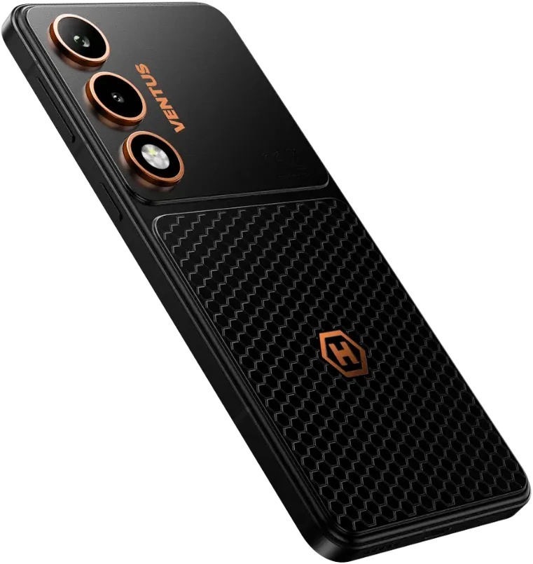 Išmanusis telefonas HAMMER VENTUS 5G 6,77" AMOLED 120 Hz, 8+256 GB, 108 MP, 5000 mAh, 5G, IP69, juodas