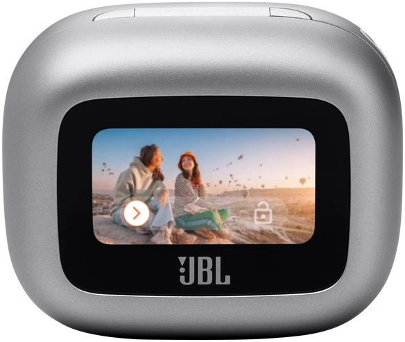 JBL Live Buds 3 dėklas su jutikliniu ekranu