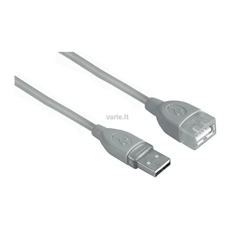Hama USB-A – USB-A USB laidas 3 m juodas (002006200000)