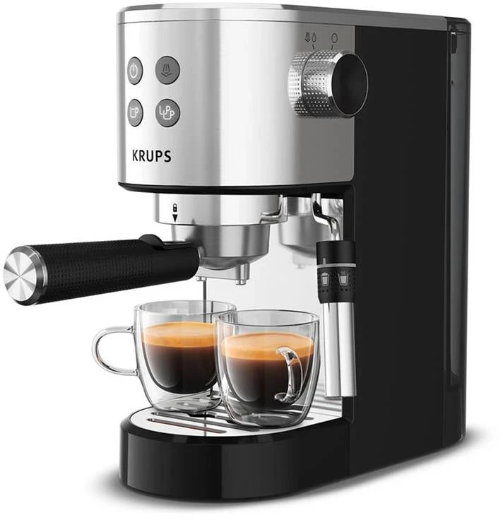 Espreso kavos aparatas Krups Virtuoso+ XP444C10, 1 L +DOVANA Lavazza kavos pupelės