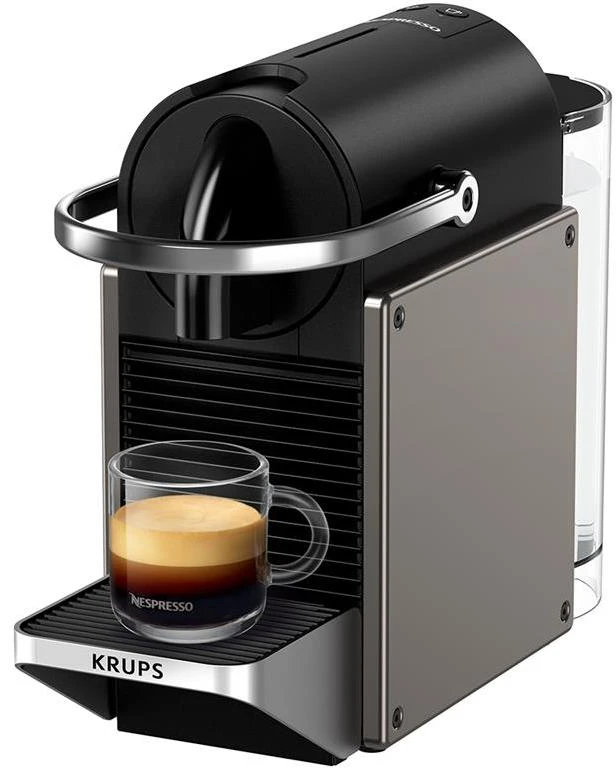 Kavos Aparatas - Krups Nespresso Pixie XN306T 0.7L 19 Bar Titan