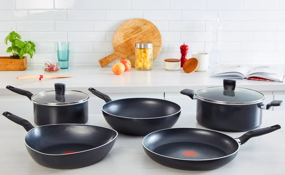 Keptuvių rinkinys Tefal Super Start C2739053, 20/26 cm, 2 vnt., tinka indukcinei kaitlentei