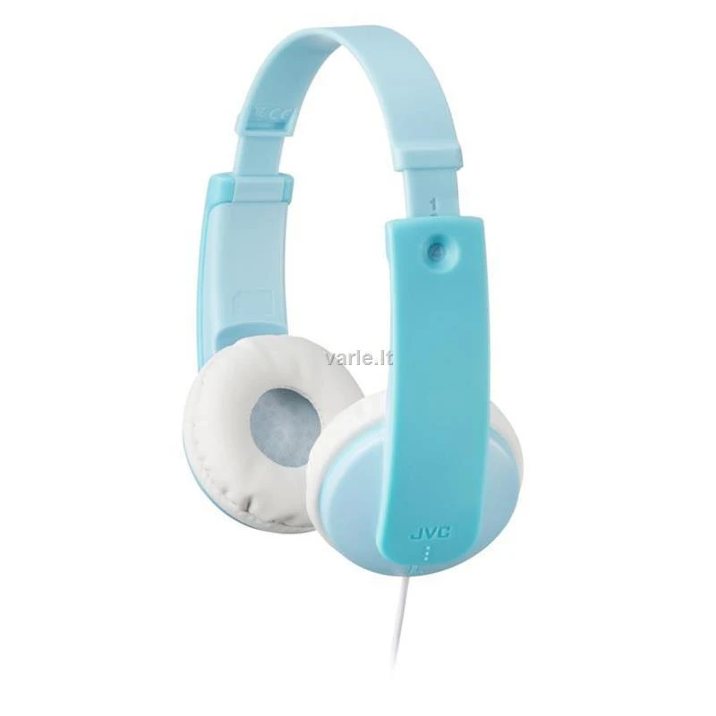 JVC, HA-KD7-ZE, baltos / šviesiai mėlynos sp. ausinės