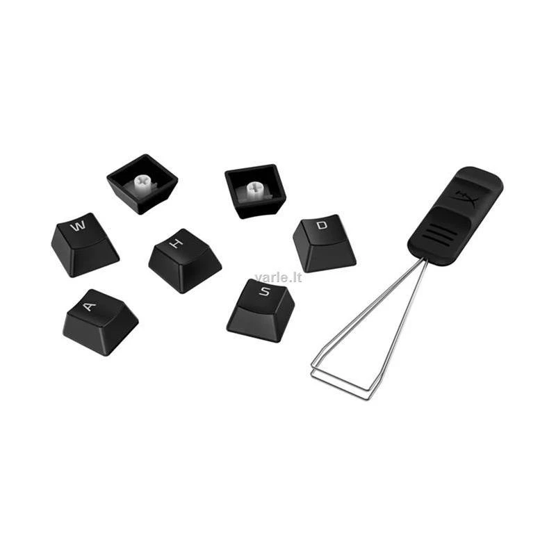 Pakaitiniai klavišai HyperX Full key Set Keycaps, juodos spalvos