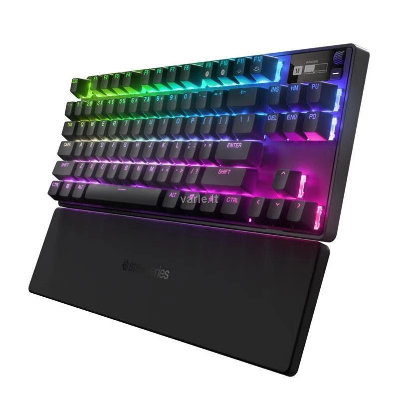 Belaidė žaidimų klaviatūra SteelSeries Apex Pro TKL 2023, su RGB LED pašvietimu, US išdėstymas (64865)