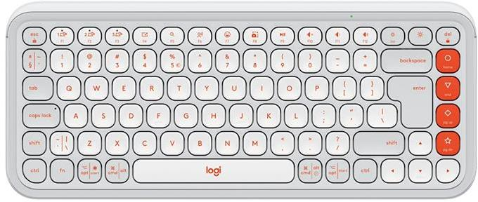 Klaviatūra LOGITECH POP ICON KEYS - OFF Baltas - US INT'L - BT - INTNL-973