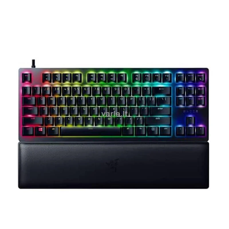 Razer Huntsman V2 Tenkeyless, Optinė Klaviatūra žaidimams, RGB LED pašvietimas, Nordic išdėstymas, Linear Red Switch