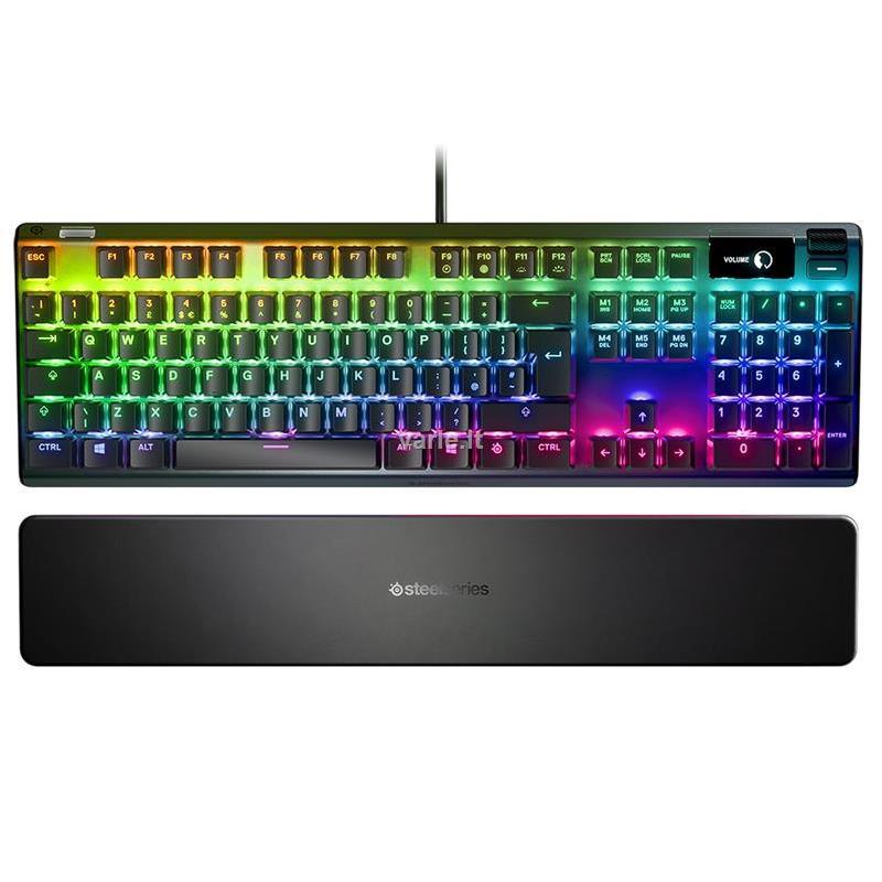 Mechaninė Zaidimų Klaviatura Steelseries Apex Pro Omnipoint Switch Nordic Isdėstymas Varle Lt Mechaninė Zaidimų Klaviatura Steelseries Apex Pro Omnipoint Switch Nordic Isdėstymas Varle Lt