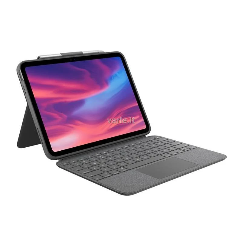 LOGITECH Combo Touch, skirtas iPad (7, 8 ir 9 gen.) – GRAPHITE – NORDIC