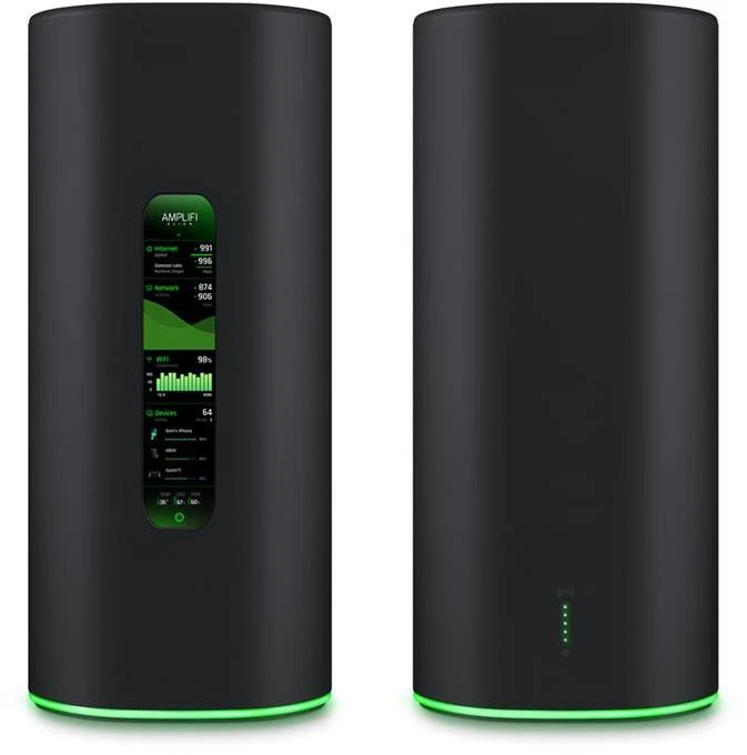 Ubiquiti AmpliFi Alien WiFi Kit belaidis maršrutizatorius Gigabitinis eternetas Dviguba juosta (2,4 GHz / 5 GHz) Juoda, Žalia