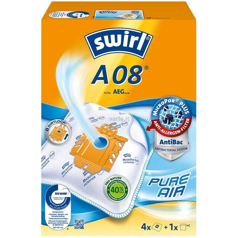 SWIRL A08/4 MP Plus D.s. filtrai
