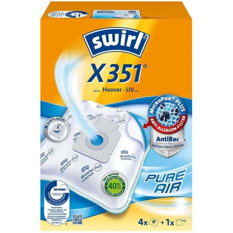 „Swirl X 351 MP Plus AirSpace“.