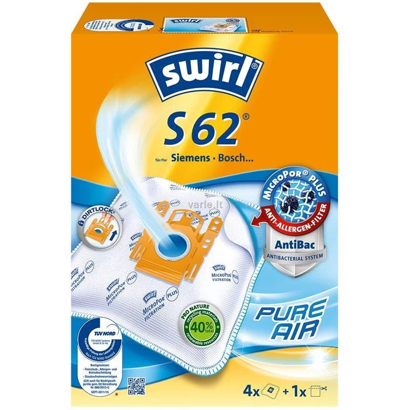 „Swirl S 62 MP Plus AirSpace“.