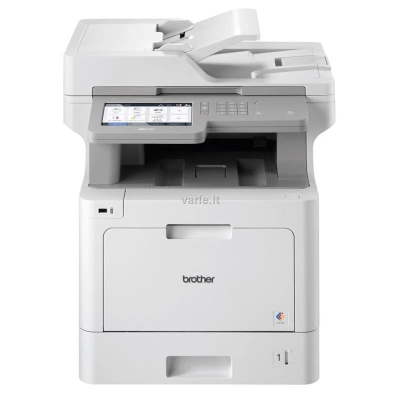 Spausdintuvas BROTHER MFC-L9570CDW SPALVOTAS LAZERINIS AIO SIUZINYNAS, ADF, DVIPUSIS spausdinimas, LAN-1GBE, WIFI, NFC, 1GB, 31 P./MIN.