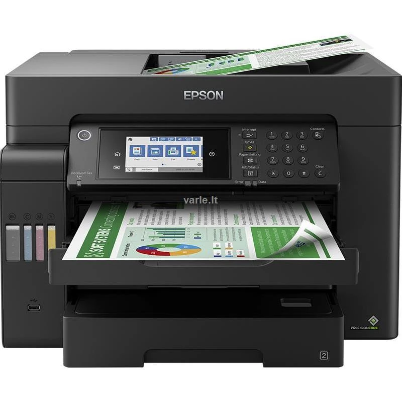 Epson | EcoTank L15150 | Inkjet | Spalvotas | Multicunctional Spausdintuvas | A3+ | Wi-Fi | Juodas