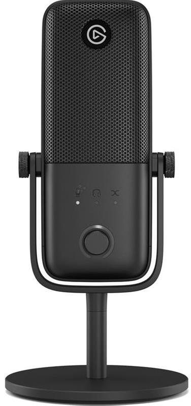 Elgato Wave:3 MK.2 Kondensatorinis Mikrofonas | Juodas