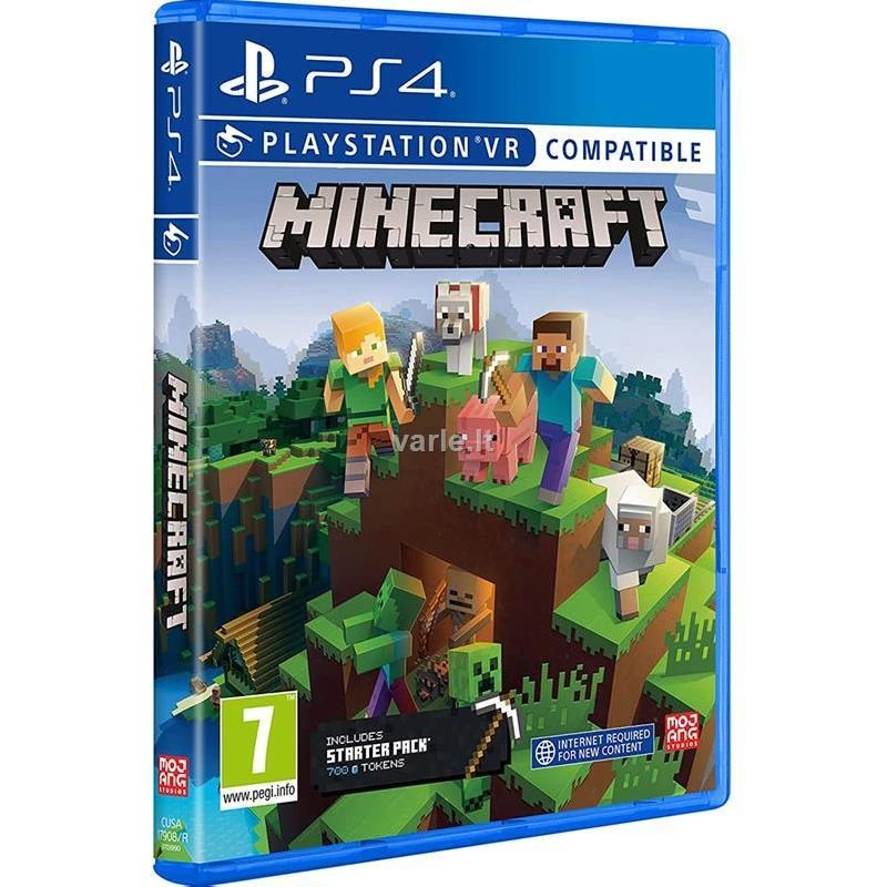 Starter PS4 Minecraft – pradedančiųjų kolekcija