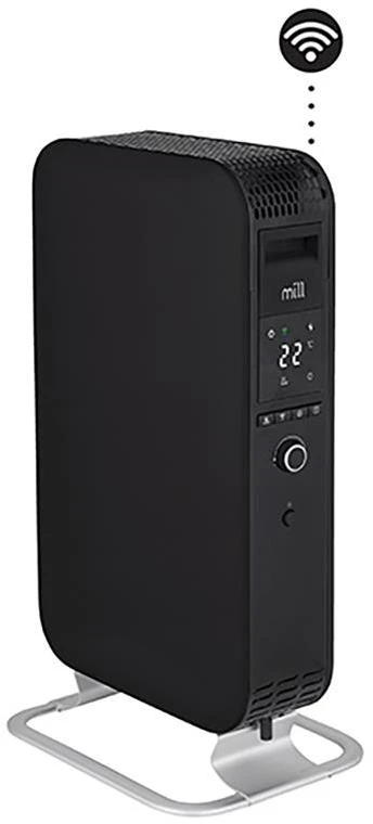 Tepalinis šildytuvas Mill Gentle Air OIL1500WIFI3 GEN3, 1500 W, iki 25 m², Juodas