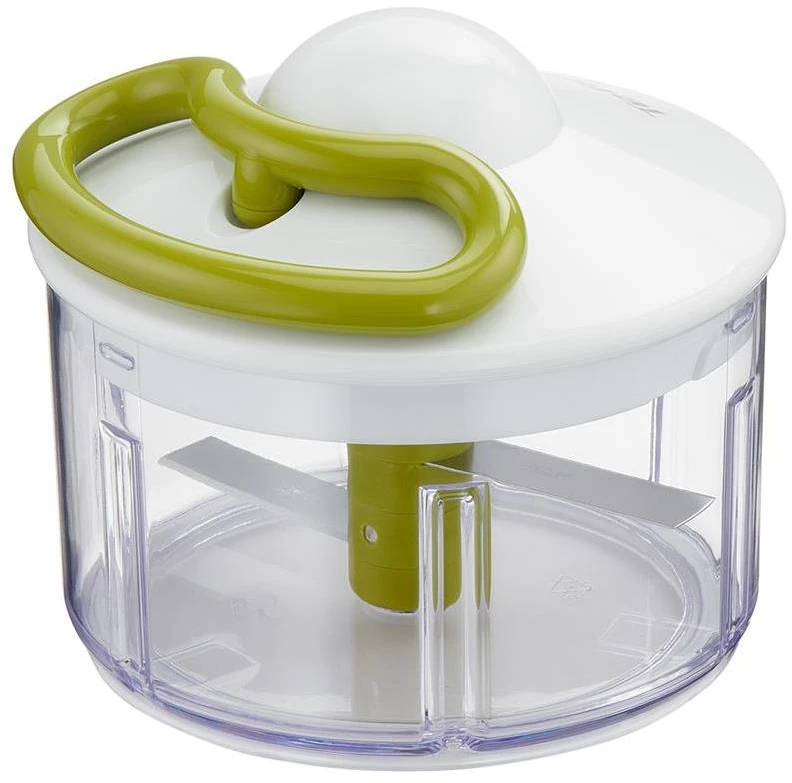 Tefal K13304 rankinė maisto pjaustyklė Žalia, Permatomas, Balta
