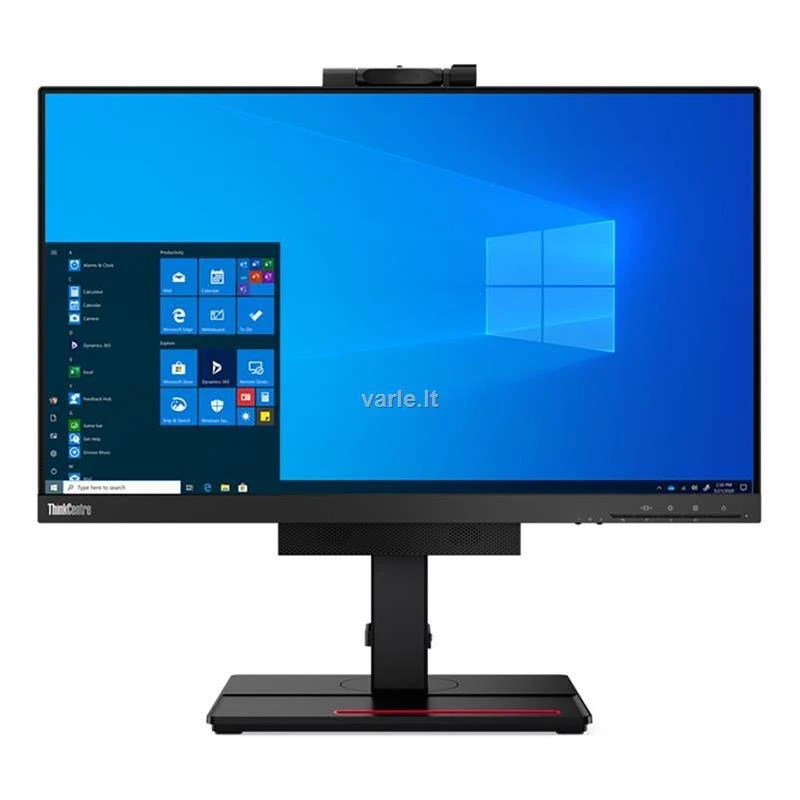 Monitorius Lenovo ThinkCentre Tiny-in-One 24 (Gen 4) 23,8 ", Jutiklinis ekranas, IPS, 1920 x 1080, 16:9, 4 ms, 250 cd/m², Integruotas garsiakalbis (-ai), Juodas, 1080p kamera su dviguba mikrofonas VOIP, LED indikatorius, 60 Hz, HAS