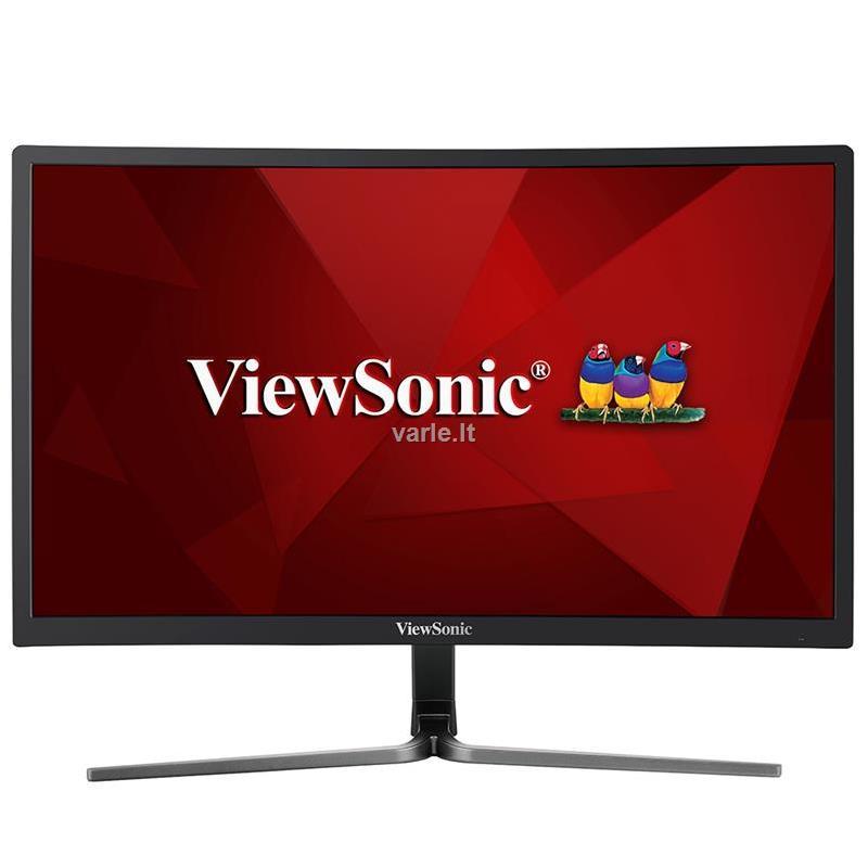Monitorius VIEWSONIC VX2458-c-mhd (24", TFT, FullHD 1920x1080, DisplayPort, HDMI, juodos spalvos)