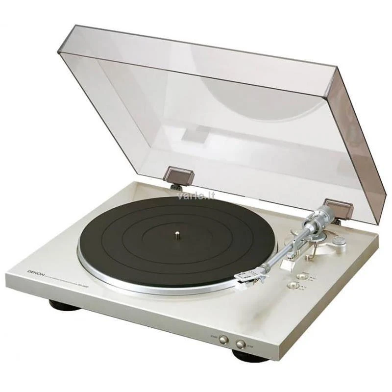 Plokštelių grotuvas Denon DP-300F, sidabrinis