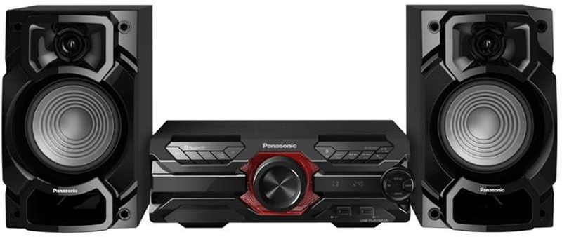Muzikinis centras Panasonic Stereo System SC-AKX320E-K Bluetooth, CD grotuvas, Belaidė jungtis, AUX in, FM radio