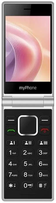 myPhone Tango 2 LTE | Juoda | 3.5 + 2.4 colio | 48 MB | 128 MB | Dual SIM | Bluetooth | 5 | Pagrindinės kameros raiška 2 MP | 1700 mAh