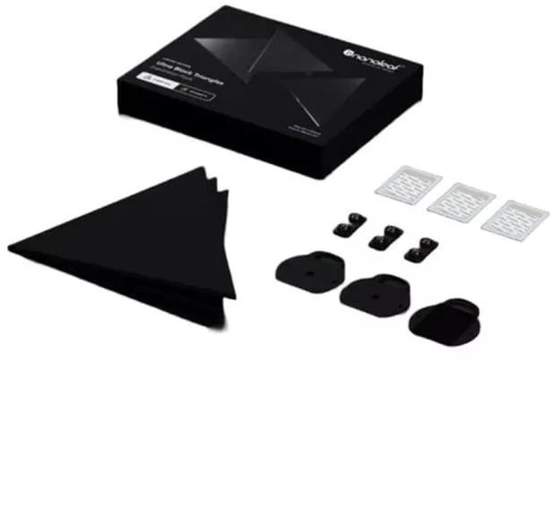 Nanoleaf | Shapes Juodas Triangles Expansion Pack (3 panels) | 42 W | WiFi