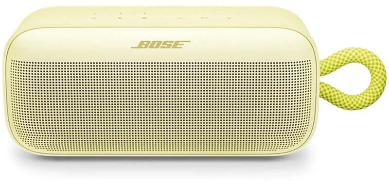 Nešiojama garso kolonėlė Bose SoundLink Plus Portable, geltonos spalvos