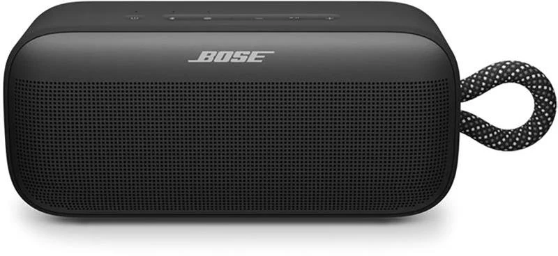 Nešiojama garso kolonėlė Bose SoundLink Plus Portable, juodos spalvos