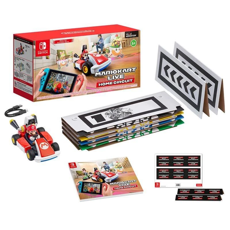 Nintendo Mario Kart Live Home Circuit Mario mašinėlės rinkinys