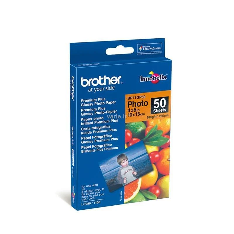 BROTHER PREM.PLUS Blizgusis PH.POPIERIUS 10X15